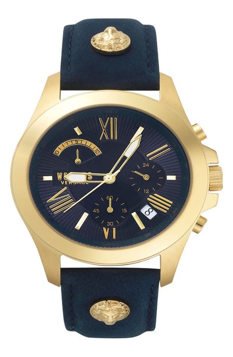 versus versace men's chronograph lion bracelet watch|versus versace watch price.